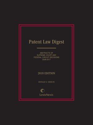 cover image of Patent Law Digest